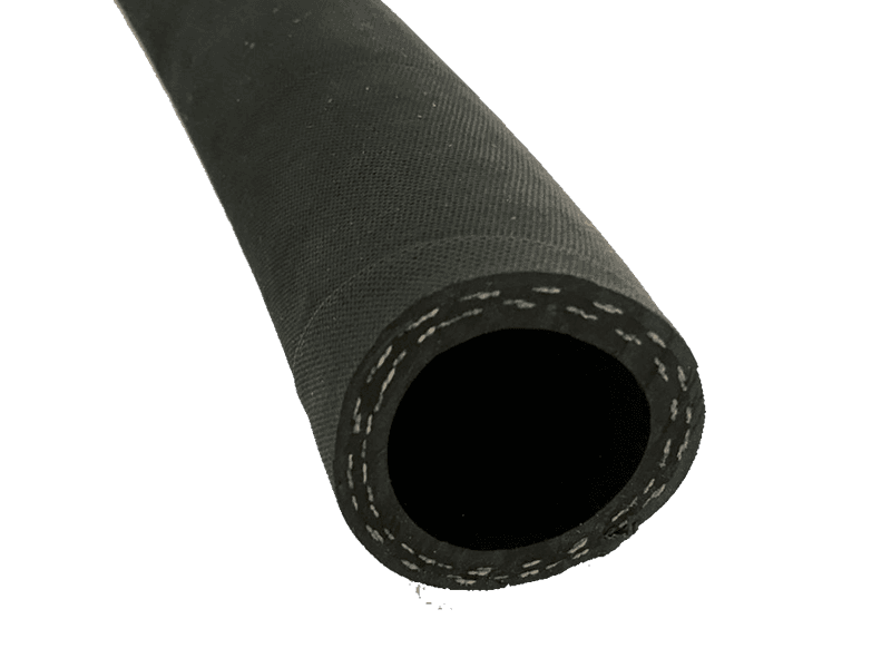 There is a double reinforcement rubber air hose.