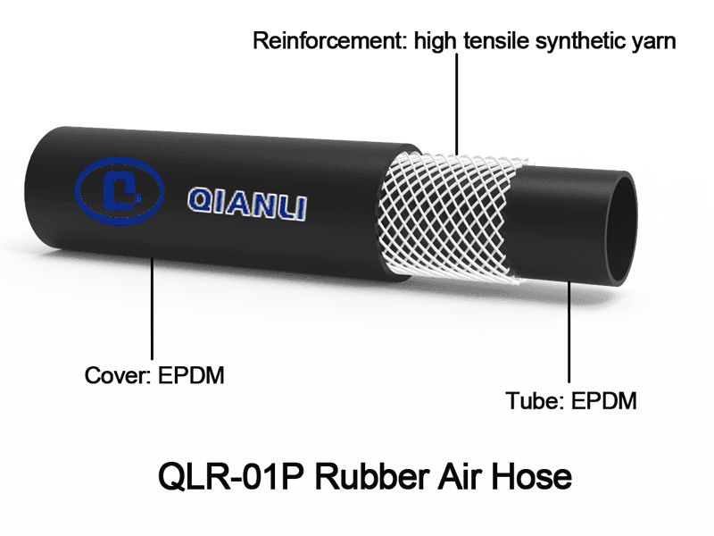 A drawing picture of EPDM rubber air hose.